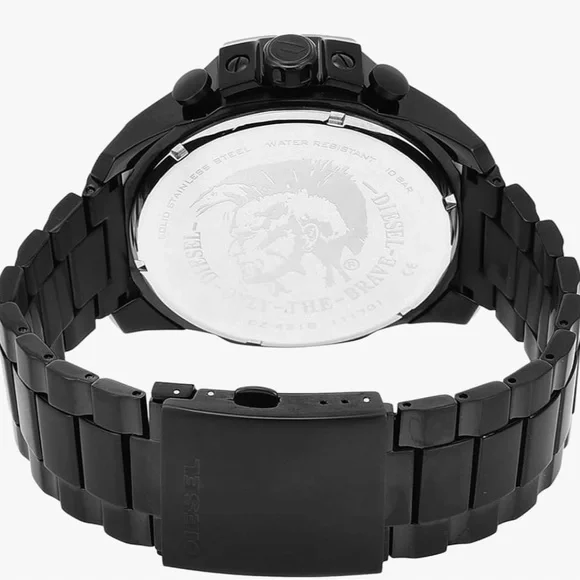 Diesel Black and Orange Watch - Picture 3 of 5